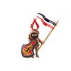 PLAYMOBIL 9837 - Captain of the Burnham Raiders (Foil Packaging)