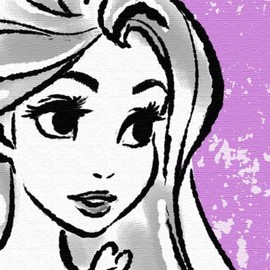 ArtDeli Princess Series Tangled Rapunzel Art Panel