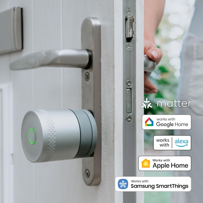 Yale Linus Smart Lock L2 Lite – Silver – 05/109100/SI-UK