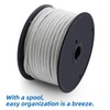 Artilife Flag Pole Rope,5/16" Wire Center Flagpole Rope,Braided Polyester Line