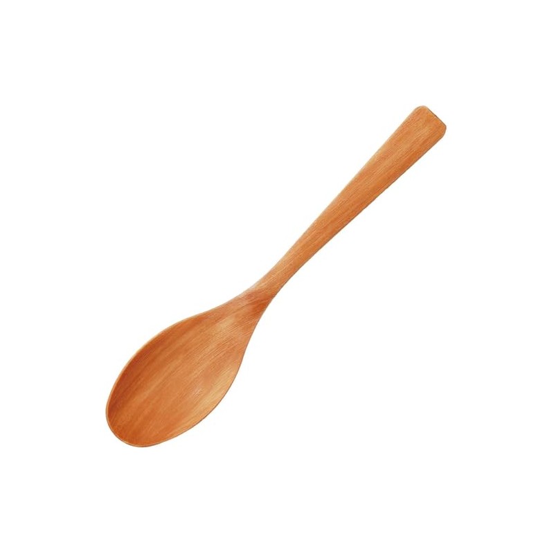 Fukui Craft 48051210 Dishwasher-Safe Rice Bowl Steamed Spoon (Wood Grain