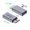 ZJKJHJY Micro USB B to USB A/C Male Adapter,USB 3.0