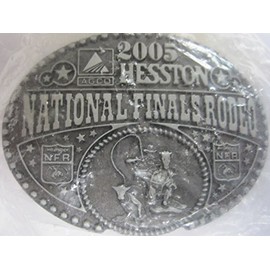 Hesston 2005 National Finals Rodeo NFR Youth (small) Belt Buckle NEW