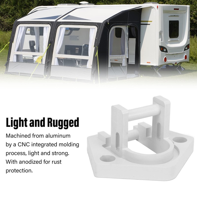 RV Awning Base Bottom Foot Solid Aluminum for Sunchaser II,