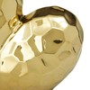 Deco 79 Porcelain Heart Sculpture, 8" x 3" x 8",