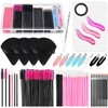 Disposable Makeup Applicator Set, Cosmetic Makeup Mixing Palette with Spatula,