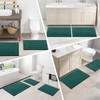 Kitinjoy Small Bath Mat, Soft and Absorbent Microfiber Bath Rugs,