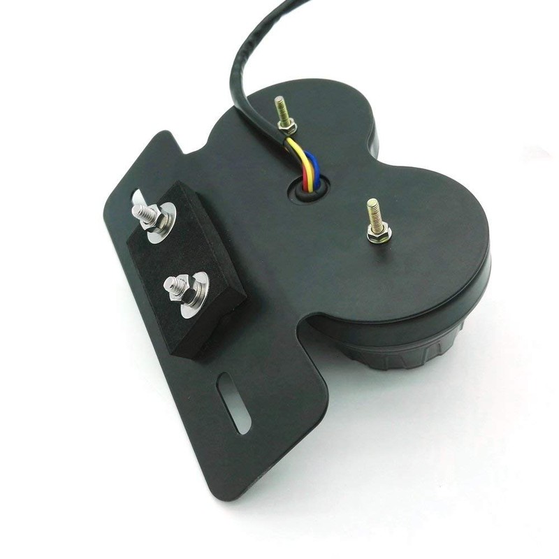 ONGMEIL Motorcycle Universal Tail Light Smoke Lens Tail Lamp LED