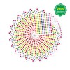 REGELETO 100 Pack Incentive Reward Chart for Kids, 2 Designs