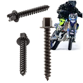 Kold Kutter Outlaw Series Traction Screws (#12 1.5" 250 Pack) Winter Ice & Snow Tire Heavy Duty Studs Spikes for Racing Dirt Bikes, ATVs, Motorcycles, and Snowmobiles Tracks