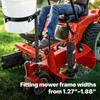 Feimire 5 Gallon Trash Bucket Holder, Adjustable Height: 19.3–28.3'', Clamp-On