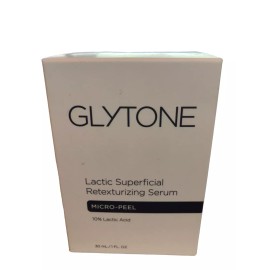 GLYTONE Lactic Superficial Retexturizing Serum MICRO PEEL 1OZ New in Box