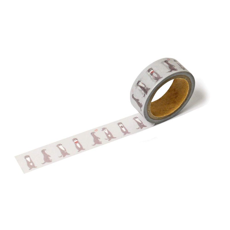 Hamamonyo Masking Tape Love Otter