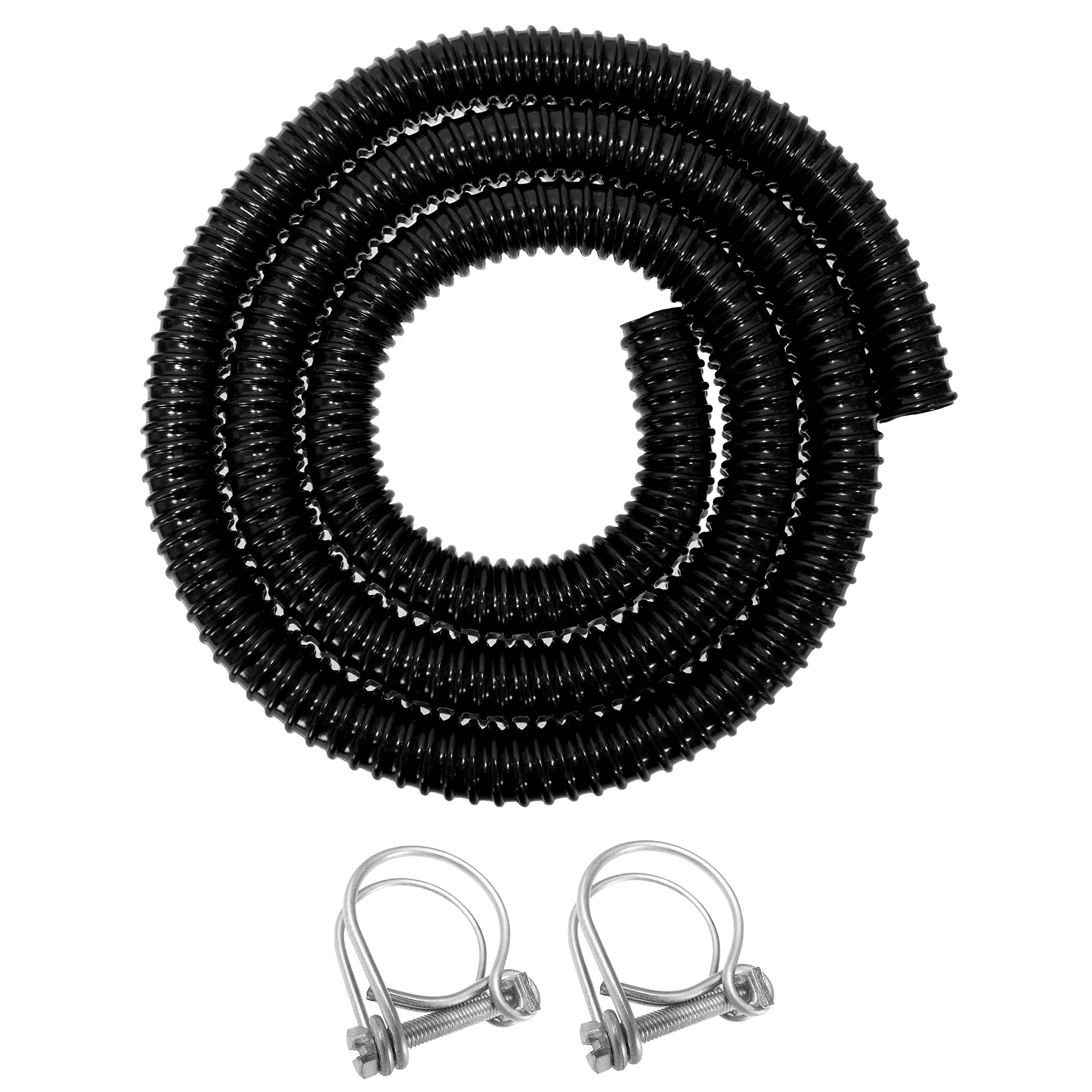 25mm Spiral Ribbed Tubing - Pond Pump Hose (Vinilflex N) - Sold Per Metre