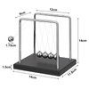 LetCart Newton's Cradle Balance Ball Toy, Steel Desk Decoration with