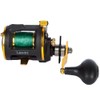 leeda icon m30 multiplier boat reel with braid