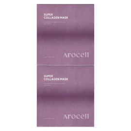 Arosel Super Collagen Mask 4 Sheets x 2 / Circle / 아로셀 슈퍼 콜라겐 마스크 4매 2개  써클