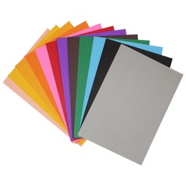 Sonjade Scrapbook Supplies Colored Cardstock Poster Board Crafts Construction Paper, 10 Sheets, 10 x 14.5 Inch, Medium Yellow