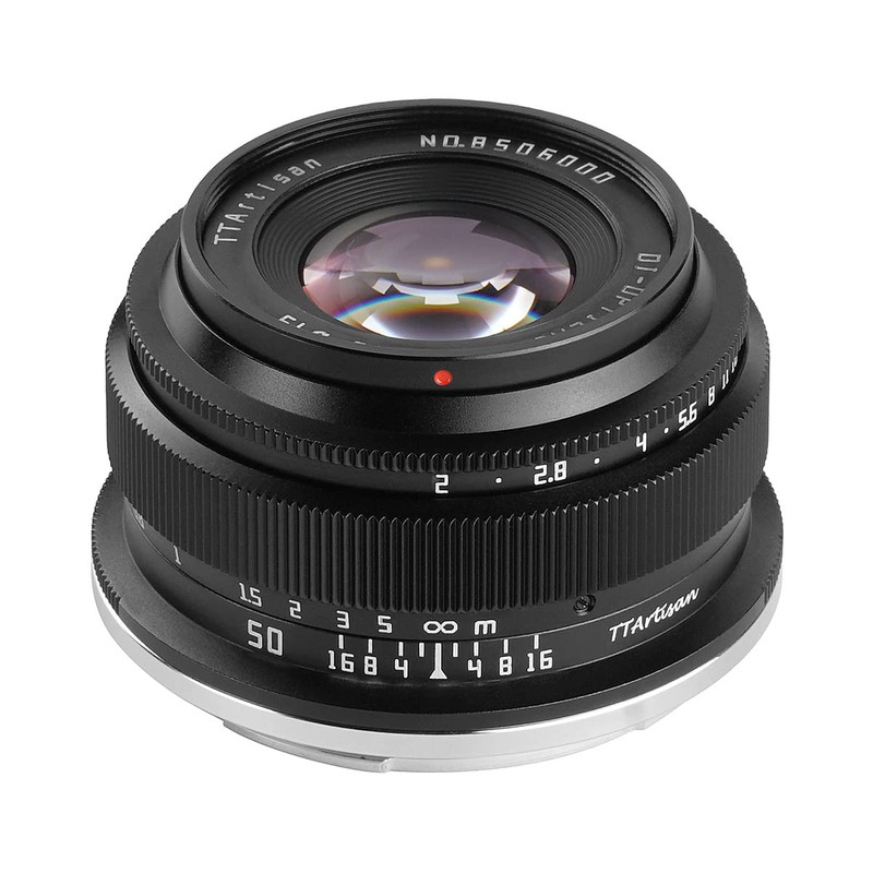 TTArtisan 50mm f/2 Z Mount Nikon Z Lens Brand Optics