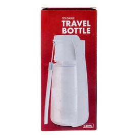 Portable Dog Pet Water Bottle Bowl Dispenser Drinking Feeder Outdoor 550ml