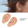 Silicone Ear Model Novice Simulated 3D Nose and Mouth Model