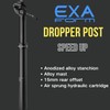 KS EXA Form Dropper Post, Cable Free & Lever-Actuated (27.2x445mm/120mm