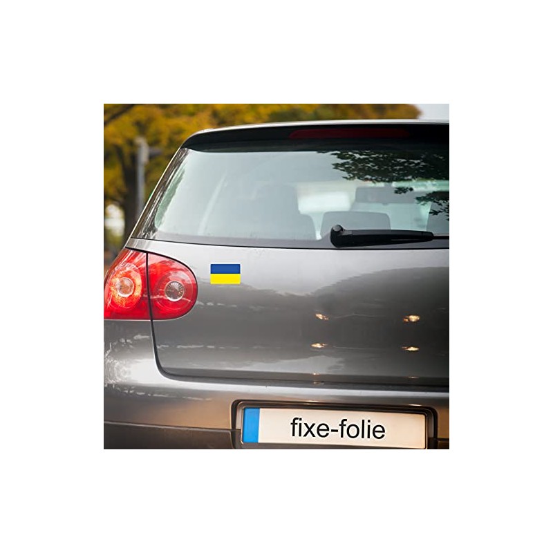 Generisch Set of 10 Ukraine Flag Stickers, Car Sticker