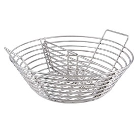 Mydracas Lump Charcoal Fire Basket with Divider Big Green Egg Accessories,Stainless Steel Grill Ash Baskets for The Large Big Green Egg,Kamado Joe Classic