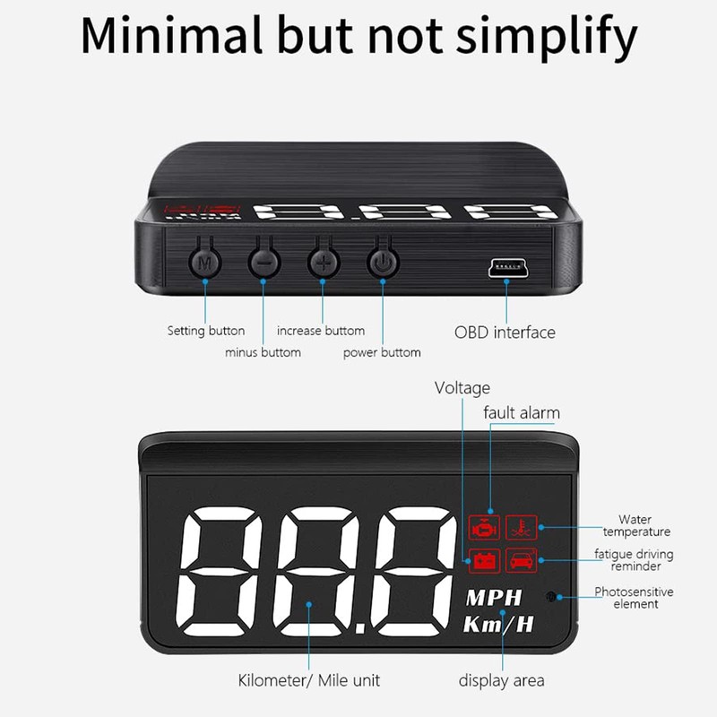 Car HUD Head Up Display, 2025 Upgrade Head Up Display
