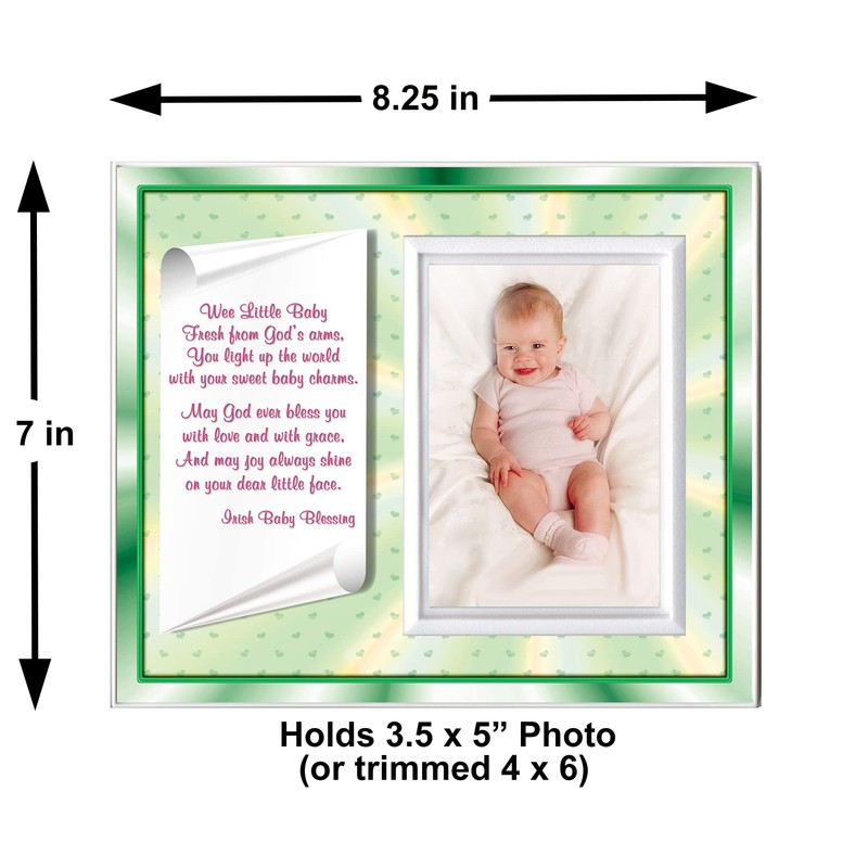 Irish Baby Blessing| Cute Picture Frame | Affordable, Colorful |