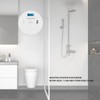 Monoxide Detector Easy Mounting Test Hush Button Dual Sensors Battery