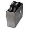 NINOSO 6"x 2" V-Groove Wheel with Box - cast Iron