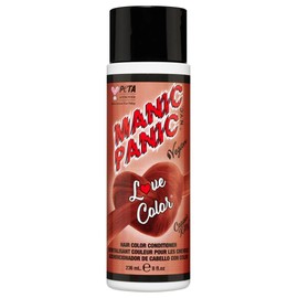 MANIC PANIC Medium Copper Color Depositing Conditioner - Love Color Hair Conditioner Keeps Hair Vibrant, Nourished & Refreshed - Formulated with Shea Butter & Quinoa - Copper Kitty (8oz)