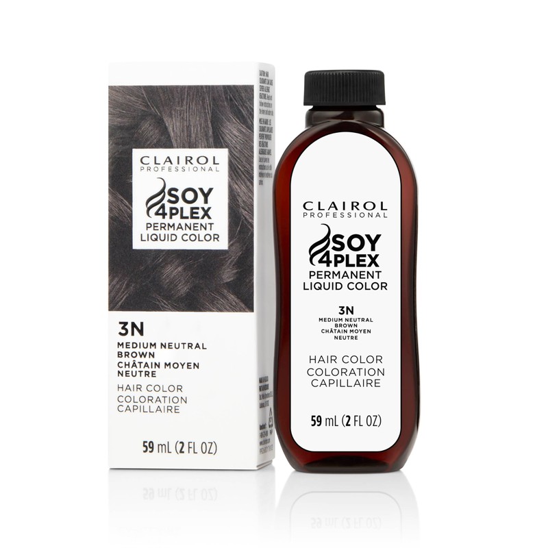 Clairol Professional Permanent Liquicolor, 3n Med Neutral Brown, 2 oz.