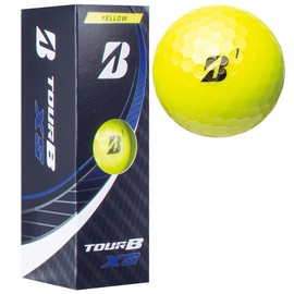 Bridgestone Golf Golf Ball Tour B XS 3 Pack S2YXJ 3P (Yellow/FF/Men's)