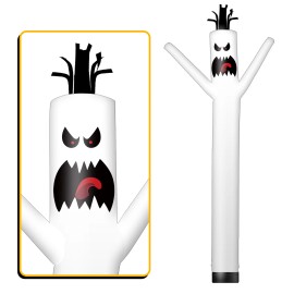 Inflatable Wacky Wave Dancer Tube Man for Great Advertising Promotions Halloween Theme Product Air Dancer (Blower Not Included)Color: ghost, Size: 10ft