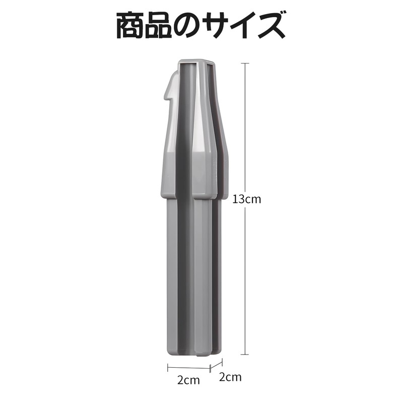 Doyime Flat Pencil Sharpener Eye Pencil Sharpener (Set of 2)