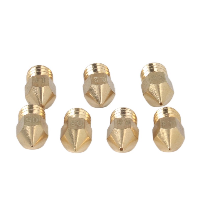 35 Pcs Set 3D Printer Nozzle Cleaning Kit MK8 Brass