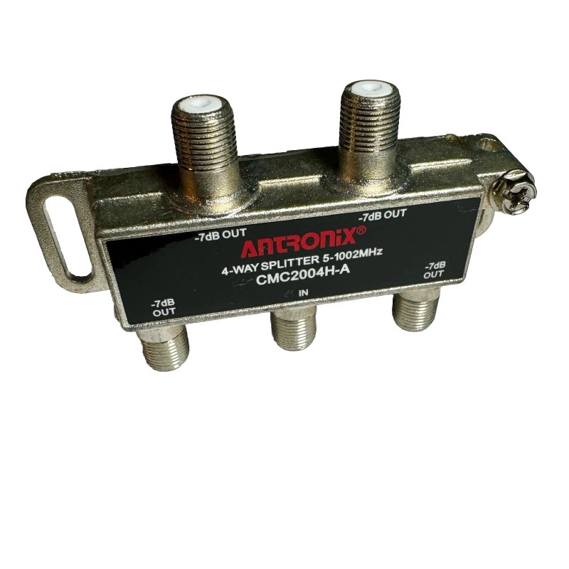 Antronix 4:1 ANTRONIX 4-way Splitter Cable TV Splitter 4(way) signal