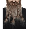 Mustaches Self Adhesive, Novelty, Viking Dwarf Fake Beard, False Facial