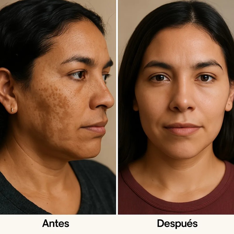 Crema Quita Manchas, Antiarrugas, Paño Con Acido Hialurónico