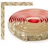 TECDW 118in Flexible Wall Trim,Peel and Stick Wall Molding,Moulding Trim