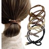 Herbeluemily Knot Hair Rubber Hair Rubber Non-marking Hair Rubber Ribbon