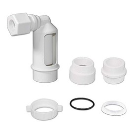Water Softener Air Gap with 5/8-inch JACO Compression for Installation on a 1-1/2-inch Standpipe with PVC Trap Adapters (ET117-006, G-58JP, DLA-G)