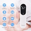 Berrcom Berrcom Fieberthermometer Kontaktlos Infrarot Stirnthermometer mit Neue Dual-Sonden-Technologie Fieberthermometer