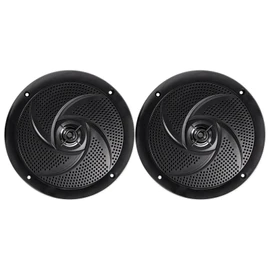Rockville Pair Rockville RSM65B 6.5" 320 Watt Waterproof Shallow Slim Marine Boat Speakers