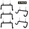 Menecor 5PCS Pegboard Drill Holder with Double Hooks and Accessories