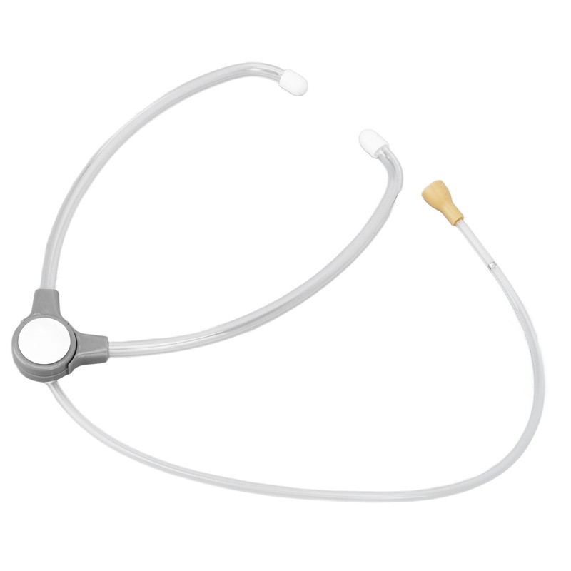 Transparent Listening Aid Stethoscope with Damping Home Double Head Sound