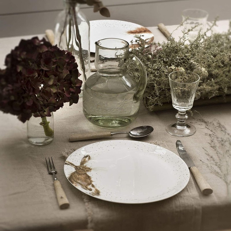 Wrendale Designs - 'Hare Dinner' Dinner Plate