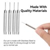 BHSTTNIXP 4 PCS Doorbell Removal Tools,0.8mm Doorbell Removal Pin Compatible